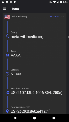 Screenshot of the application Intra - #5