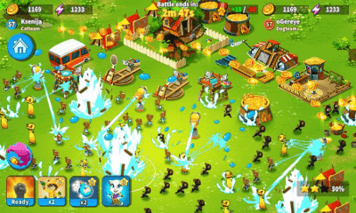 Screenshot of the application Talking Tom: Water Battle - #5