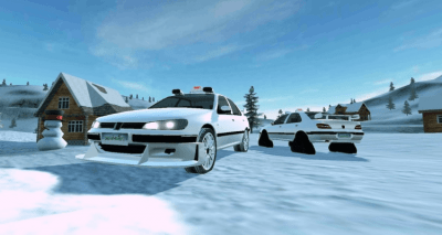 Screenshot of the application Off-Road Winter Edition 4x4 - #1