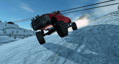 Screenshot of the application Off-Road Winter Edition 4x4 - #2