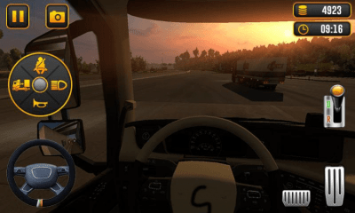 Screenshot of the application Truck Driving Pro - 3D Free Truck Game - #2