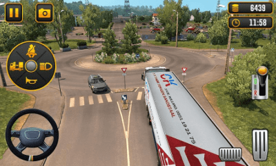 Screenshot of the application Truck Driving Pro - 3D Free Truck Game - #3