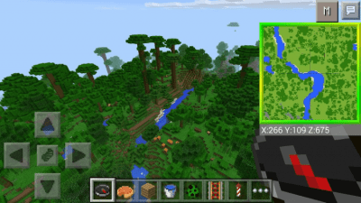 Screenshot of the application A mini map for Minecraft - #1