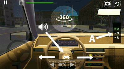 Screenshot of the application Car Simulator - #2