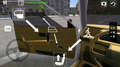 Screenshot of the application Car Simulator - #3