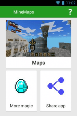 Screenshot of the application Maps for Minecraft PE - #1