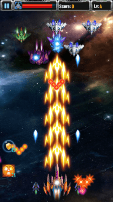 Screenshot of the application Galaxy Shooter Space Shooting - #1