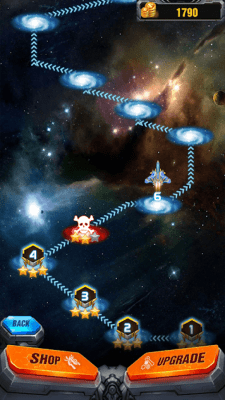 Screenshot of the application Galaxy Shooter Space Shooting - #5
