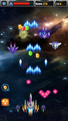 Screenshot of the application Galaxy Shooter Space Shooting - #7