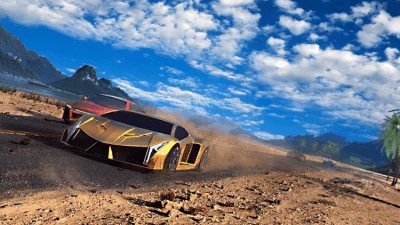 Screenshot of the application Legends Airborne Furious Car Racing Free Game 2019 - #1