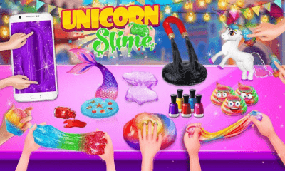 Screenshot of the application Unicorn Slime Maker and Simulator - #1