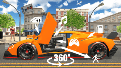 Screenshot of the application Veneno Car Simulator - #2