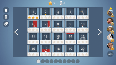 Screenshot of the application Brain It On! - Physics Puzzles - #4