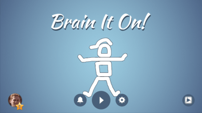 Screenshot of the application Brain It On! - Physics Puzzles - #5