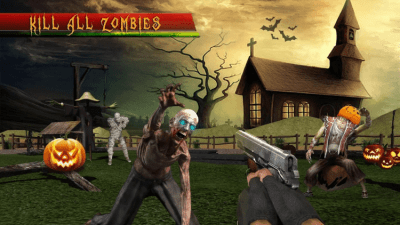 Screenshot of the application Frenzy Chicken Shooter 3D - #2