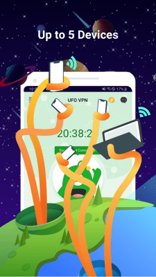 Screenshot of the application UFO VPN Basic - free VPN and secure proxy - #5