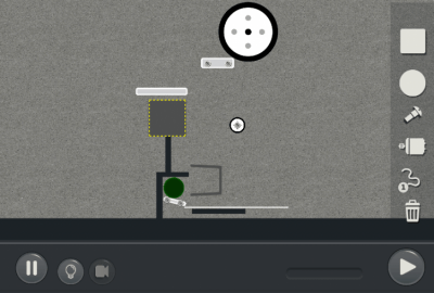 Screenshot of the application Machinery - Physics Puzzle - #4