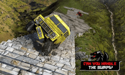 Screenshot of the application Cruiser Car Stunts: Dragon Road Driving Simulator - #2