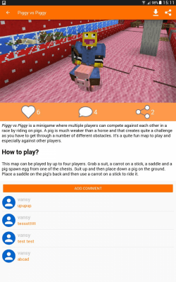 Screenshot of the application Maps for Minecraft PE - #4