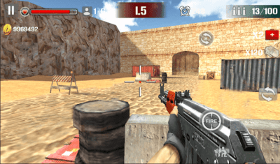 Screenshot of the application Sniper Shoot Fire War - #2