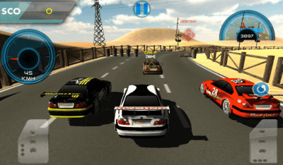 Screenshot of the application Arabia Racing - #3