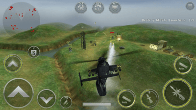 Screenshot of the application GUNSHIP BATTLE: Helicopter 3D - #2