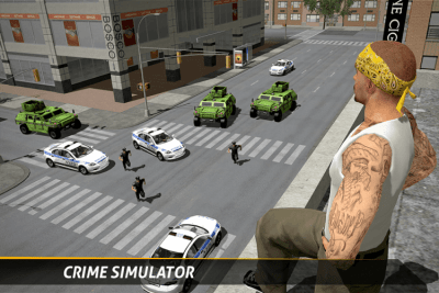 Screenshot of the application Real Gangster Vegas Crime Game - #2