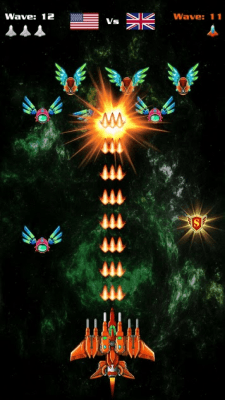 Screenshot of the application Galaxy Attack: Alien Shooter - #3
