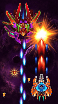 Screenshot of the application Galaxy Attack: Alien Shooter - #6