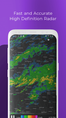 Screenshot of the application MyRadar Weather Radar - #1