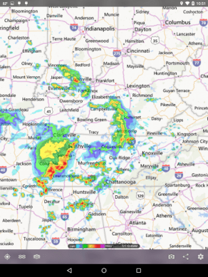 Screenshot of the application MyRadar Weather Radar - #8