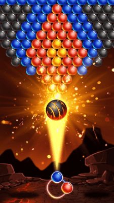 Screenshot of the application Bubble Shooter - #1