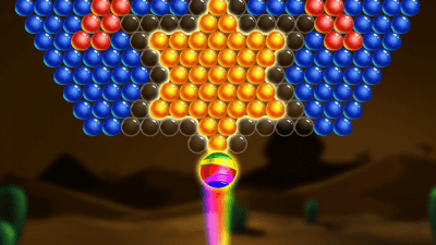 Screenshot of the application Bubble Shooter - #5
