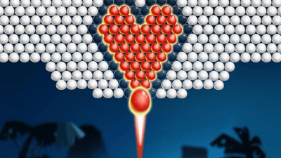 Screenshot of the application Bubble Shooter - #7