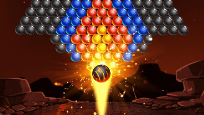 Screenshot of the application Bubble Shooter - #8
