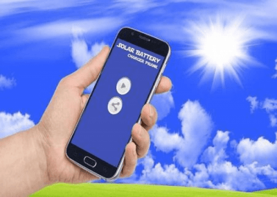 Screenshot of the application Solar Mobile Charger Prank - #6