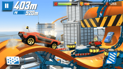 Screenshot of the application Hot Wheels: Race Off - #1