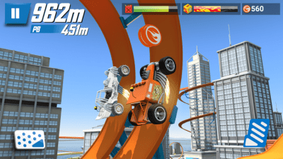 Screenshot of the application Hot Wheels: Race Off - #2