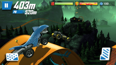 Screenshot of the application Hot Wheels: Race Off - #6