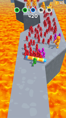 Screenshot of the application Push'em all - #7