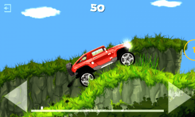 Screenshot of the application Exion Hill Racing - #1