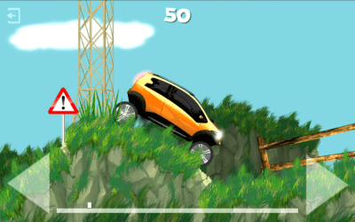 Screenshot of the application Exion Hill Racing - #8