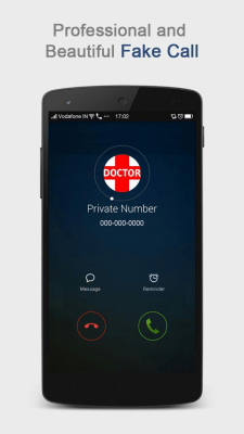 Screenshot of the application Fake Call - #3