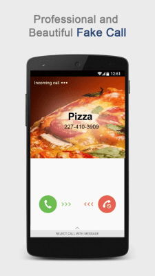 Screenshot of the application Fake Call - #8