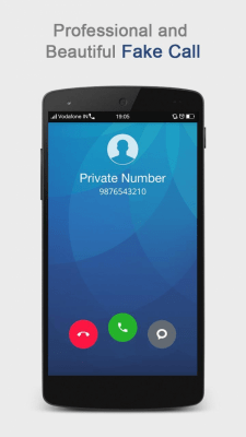 Screenshot of the application Fake Call - #14