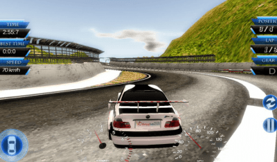 Screenshot of the application Car racing - #5