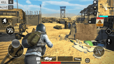 Screenshot of the application Desert survival shooting game - #2