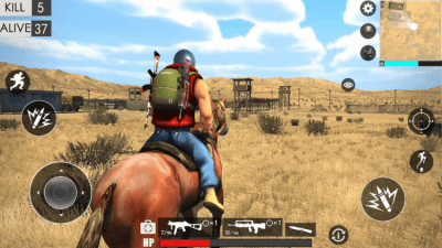 Screenshot of the application Desert survival shooting game - #4