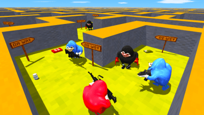 Screenshot of the application Ugandan Knuckles and Chungus Battle Royale Online - #7