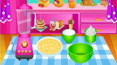 Screenshot of the application Cooking Games Ice Cream Banana - #3
